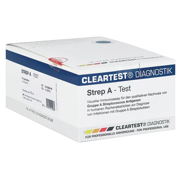 CLEARTEST Strep-A Teststreifen CLEARTEST Strep-A Teststreifen